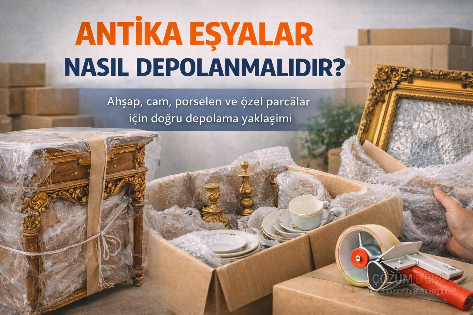 Antika Eşyaların Depolanması