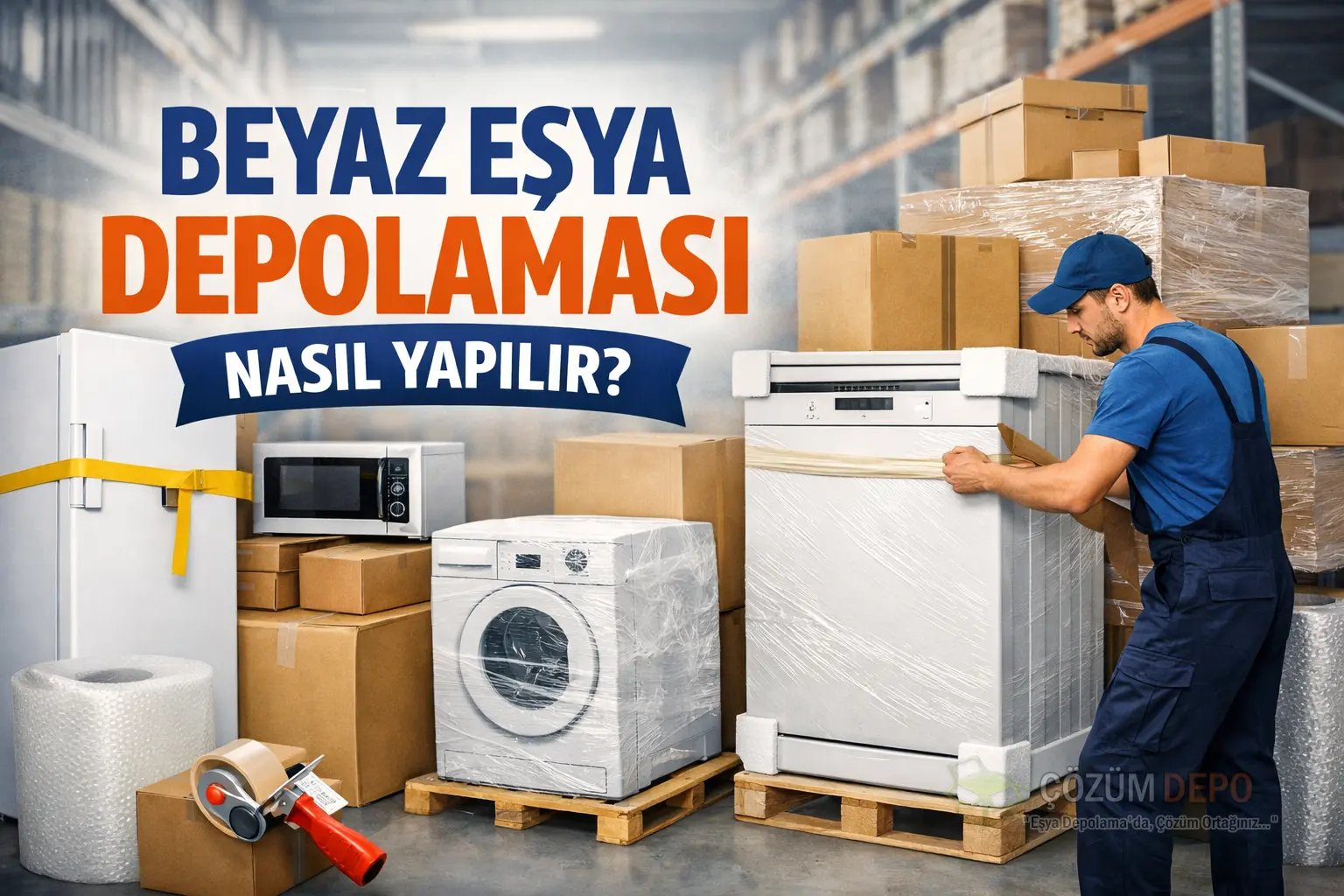 Beyaz Eşya Depolaması Nasıl Yapılır