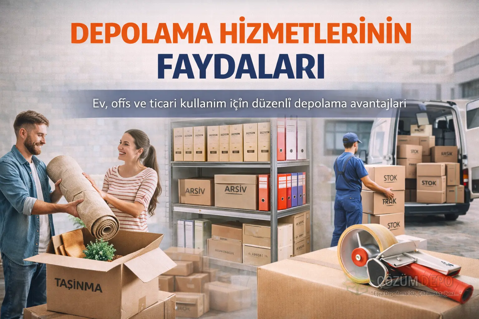 Depolama hizmetlerinin faydaları