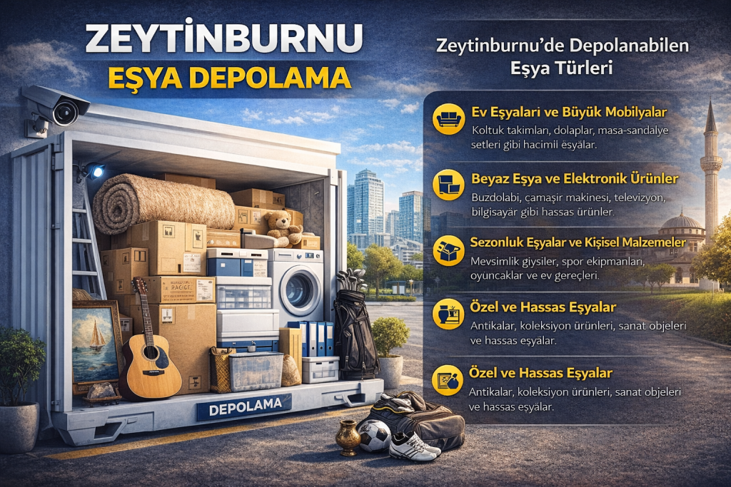 Zeytinburnu Eşya Depolama