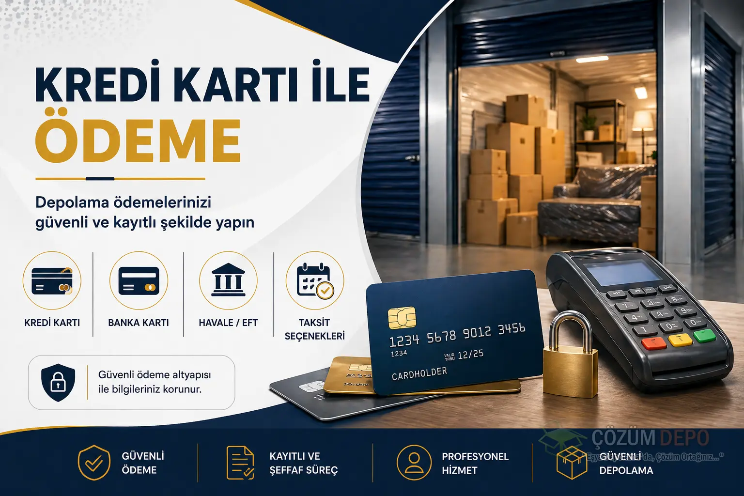 Kredi Kartı ile Ödeme