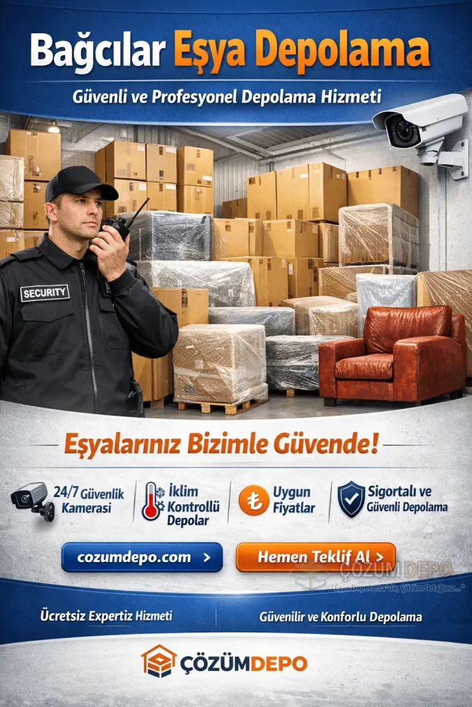 Bağcılar Eşya Depolama