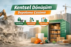 Kentsel Dönüşüm Depolama Çözümü