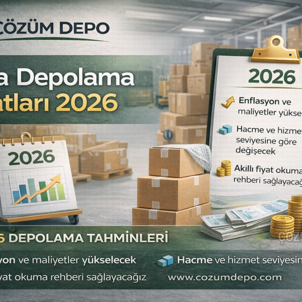 Eşya Depolama Fiyatları 2026