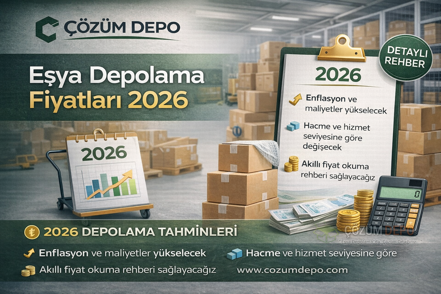 Eşya Depolama Fiyatları 2026