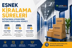 Esnek Kiralama Süreleri