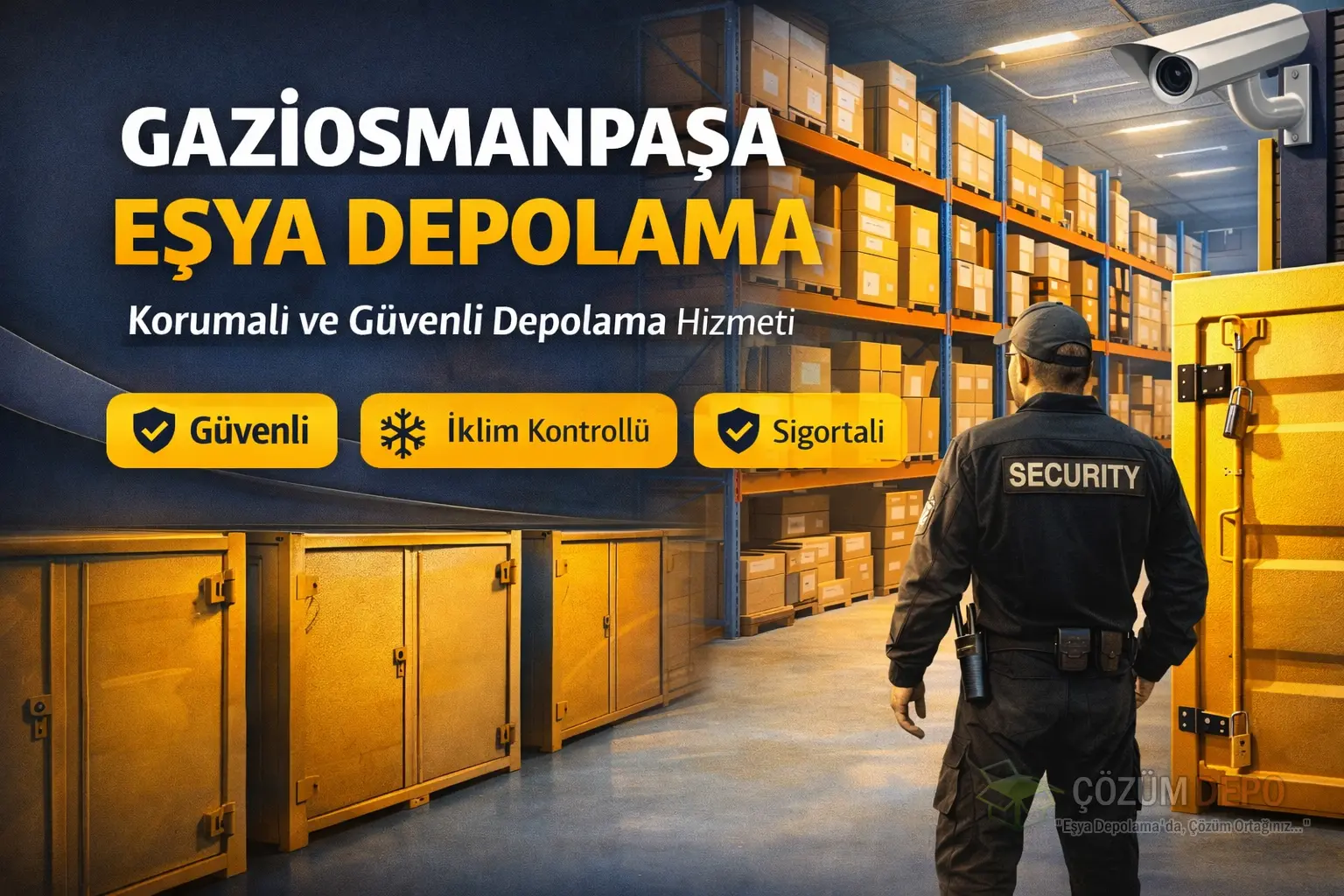 Gaziosmanpaşa Eşya Depolama