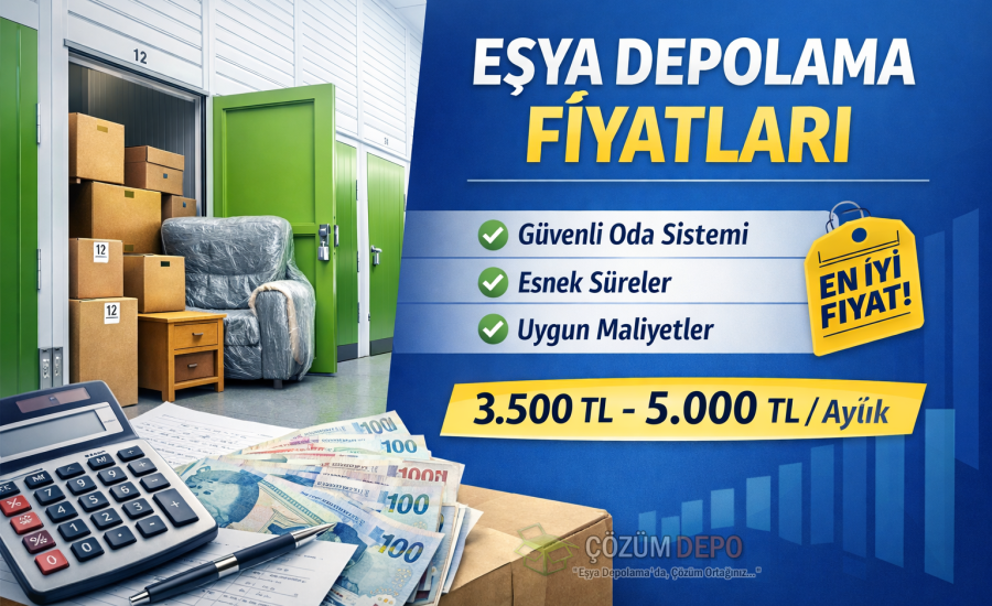 Eşya Depolama Fiyatları
